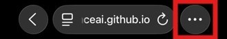 Naptio landing page opened in Safari on iPhone