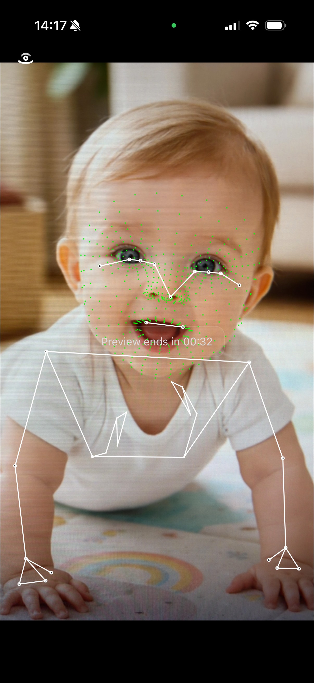 Camera sender screen